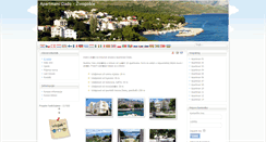 Desktop Screenshot of apartmani-dado.com